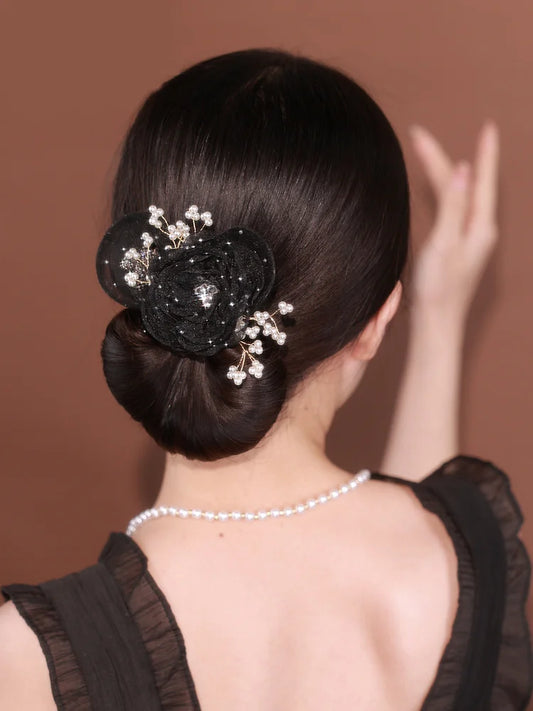 Lace Flower Hair Disk