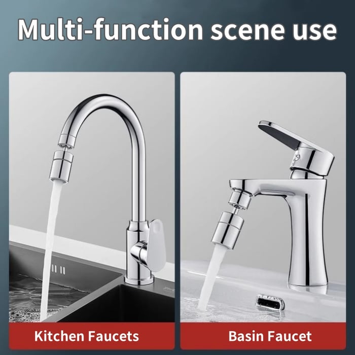 Kitchen sink faucet universal splash-proof washing artifact universal joint