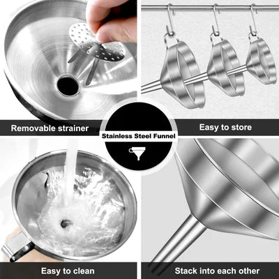 Stainless Steel Funnel Filter