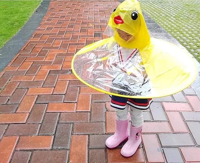 Kid's Portable Raincoat