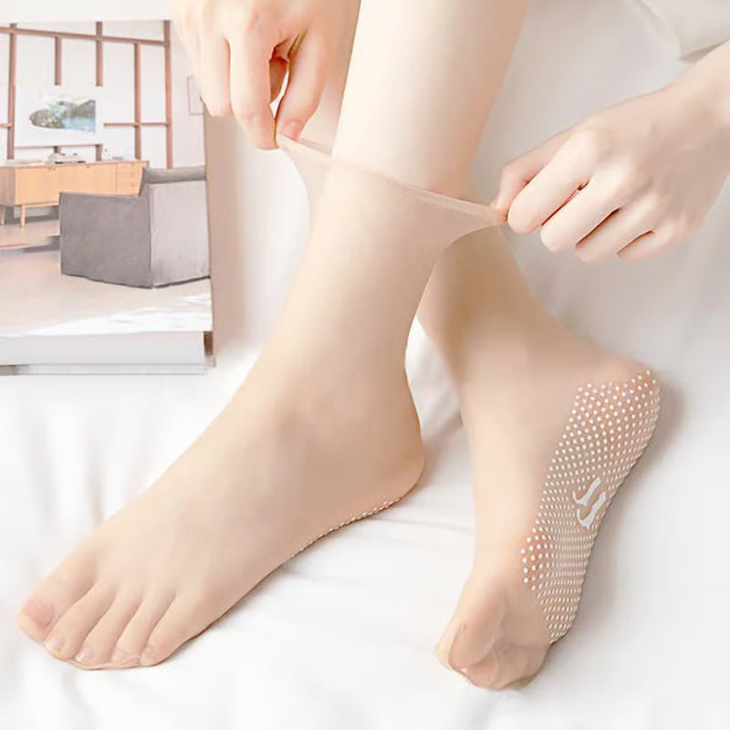 🧦Invisible slip-resistant crystal silk socks