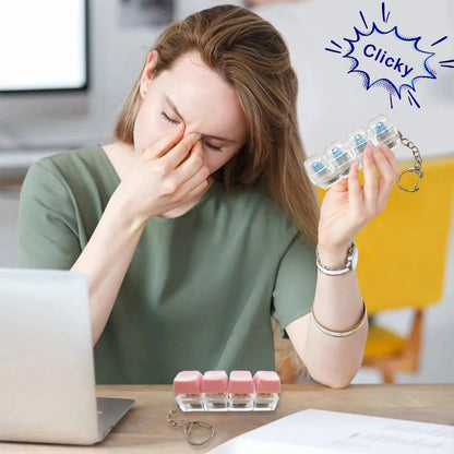 Mini Mechanical Keyboard Keychain