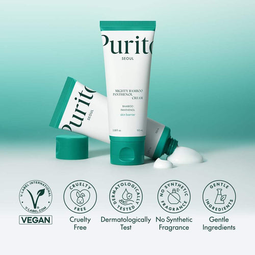 🌿✨ Purito Seoul – Mighty Bamboo Panthenol Cream 💧💚