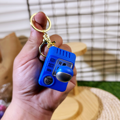 🚗 Mini Gear Shift Keychain Toy 🔑✨