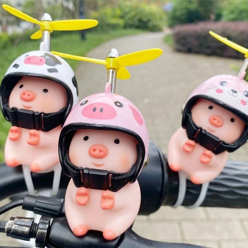 🐾✨ Cute Animal Helmet Toy with Spinning Propeller ✨🐾