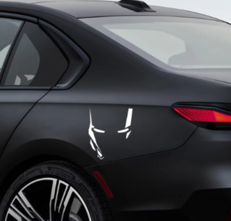 Car Reflecting Ironman Stickers