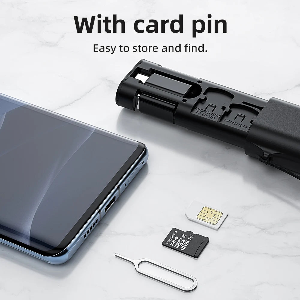 Multi-Functional Cable Card Storage Box