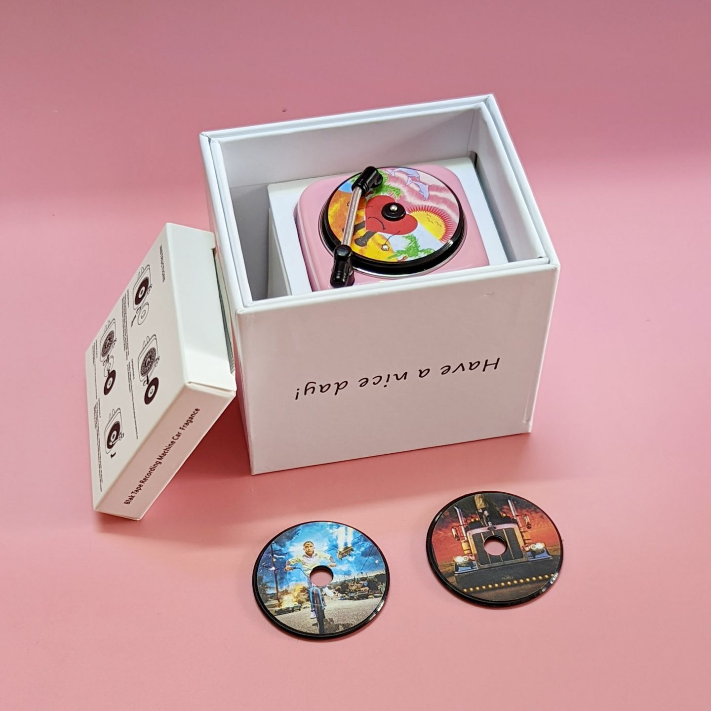 Creative Vinyl Record Spinner Stress Relief Gadget