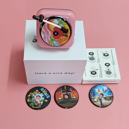Creative Vinyl Record Spinner Stress Relief Gadget