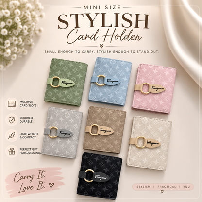 ✨ Stylish Mini Card Holder Wallet ✨