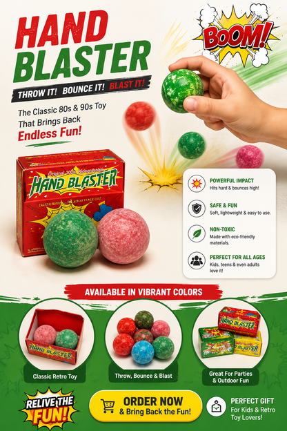 Hand Spark Blaster Ball