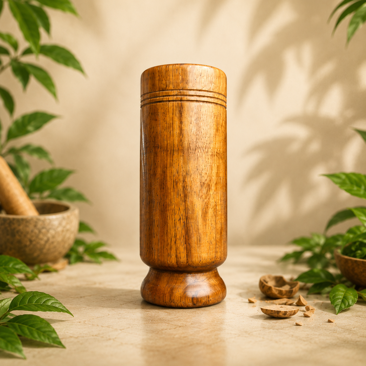 Ayurvedic Vijaysar Wood Sugar Control Glass