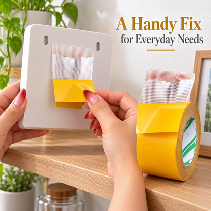 Heavy-Duty Double-Sided Mesh Fixing Tape 🛠️📏