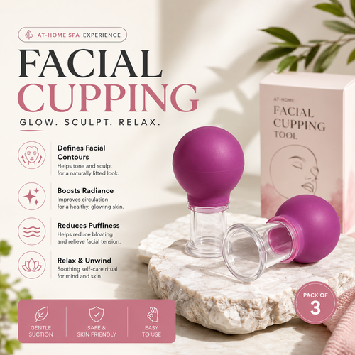 Facial Cupping Glow Tool