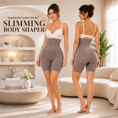 Seamless High Waist Slimming Body Shaper 🌿💖