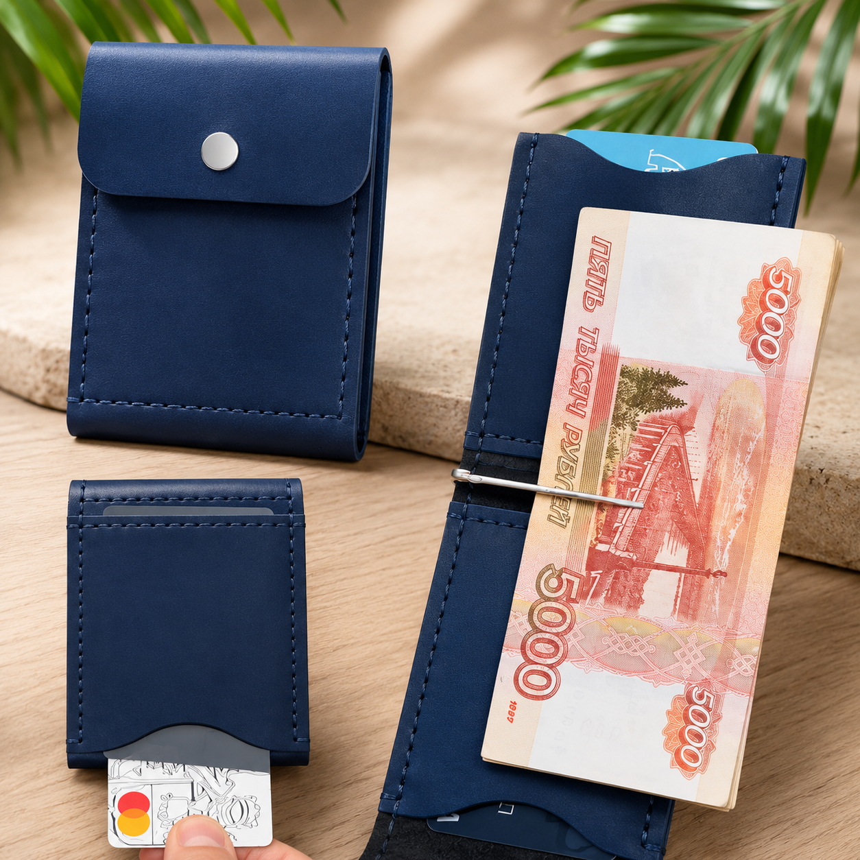 Slim Magnetic Wallet