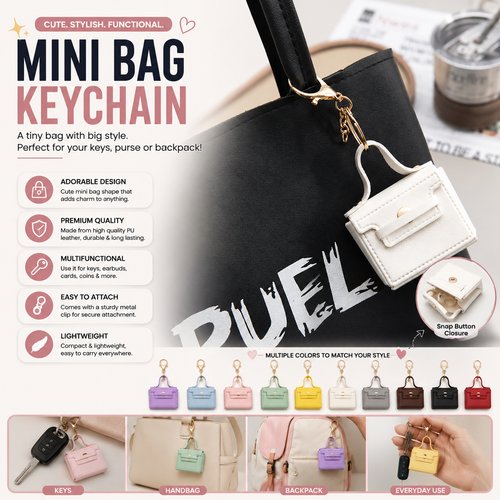 Mini Bag Keychain