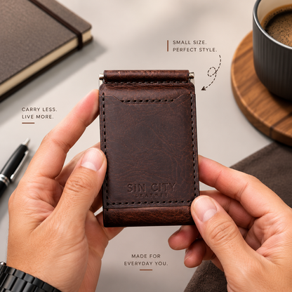 🖤 UrbanCraft Leather Wallet ✨