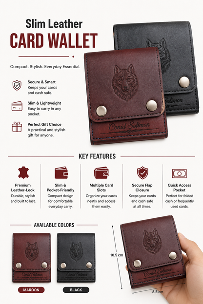 ELGIN Slim Leather Wallet