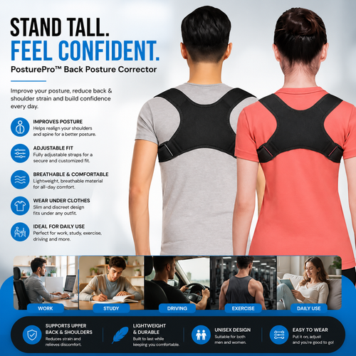 Adjustable Back Posture Corrector
