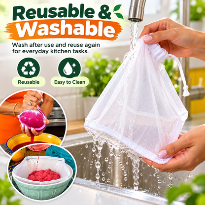 Universal Magic Reusable Strainer Bags