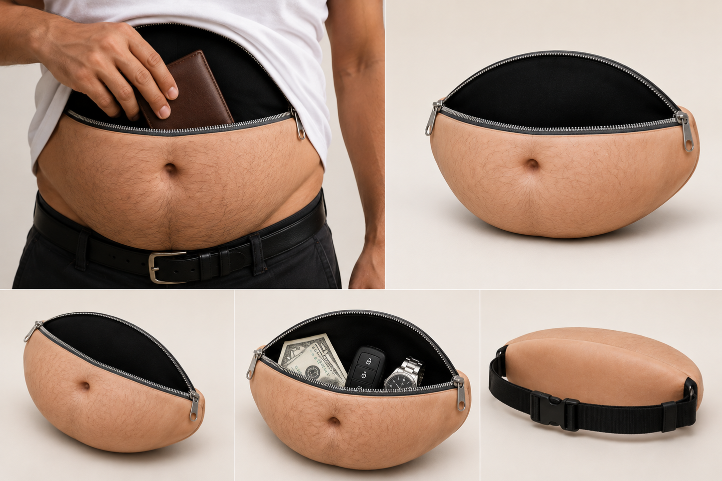 💰 Belly Money Storage Pouch