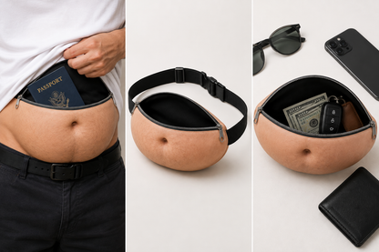 💰 Belly Money Storage Pouch