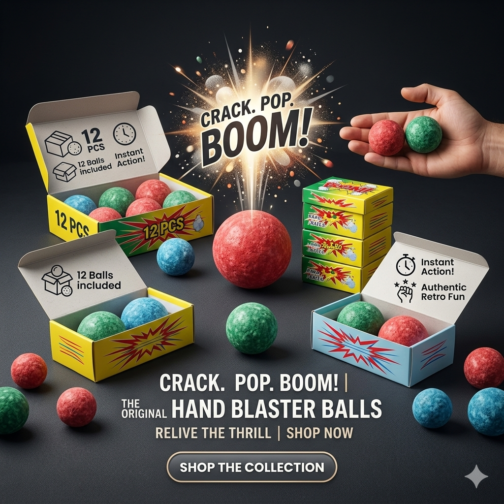 Hand Spark Blaster Ball