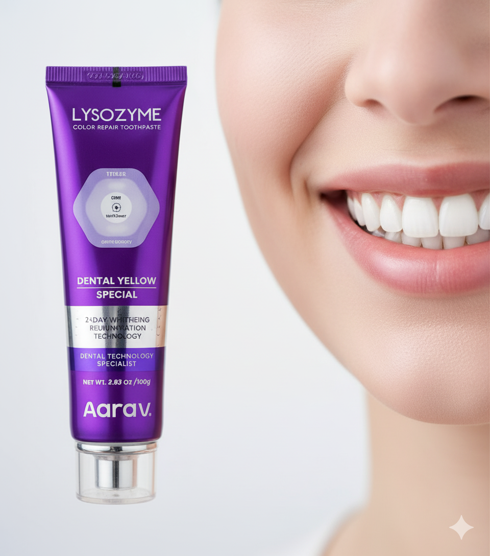 Lysozyme Whitening Toothpaste
