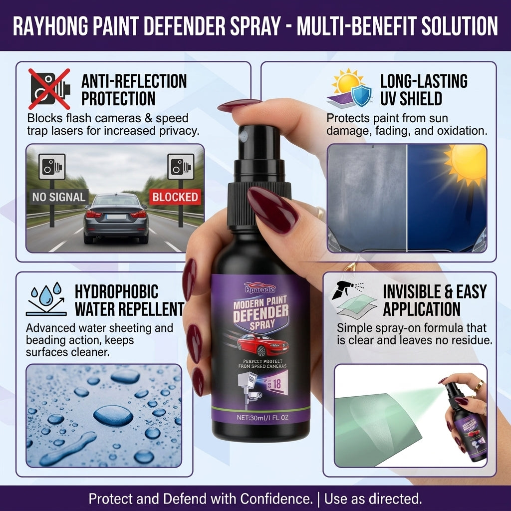 RayHong Invisible Plate Defender Spray