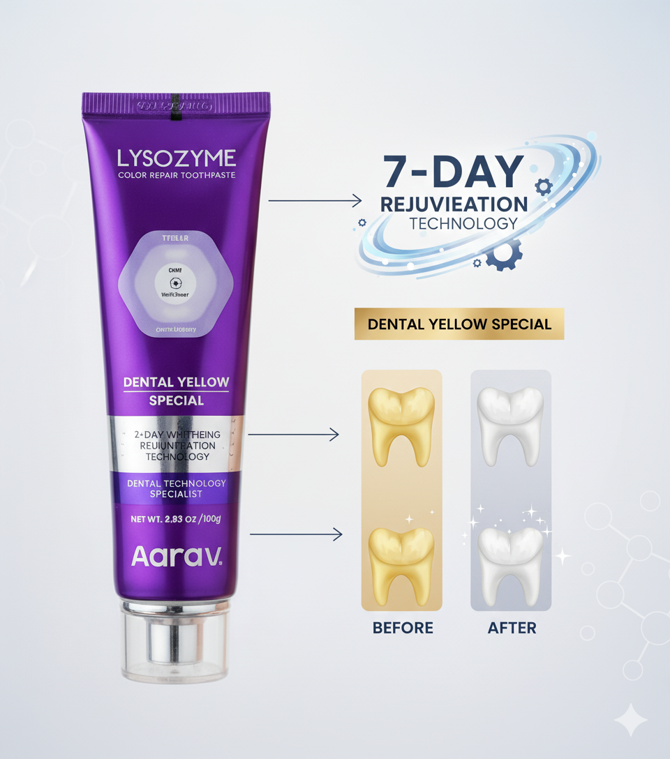 Lysozyme Whitening Toothpaste