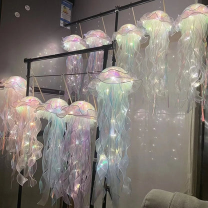 ✨Glitter Jellyfish Lamp