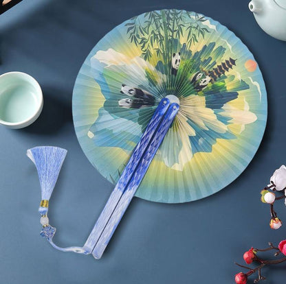 🌸 Elegant Folding Hand Fan Set 🌸