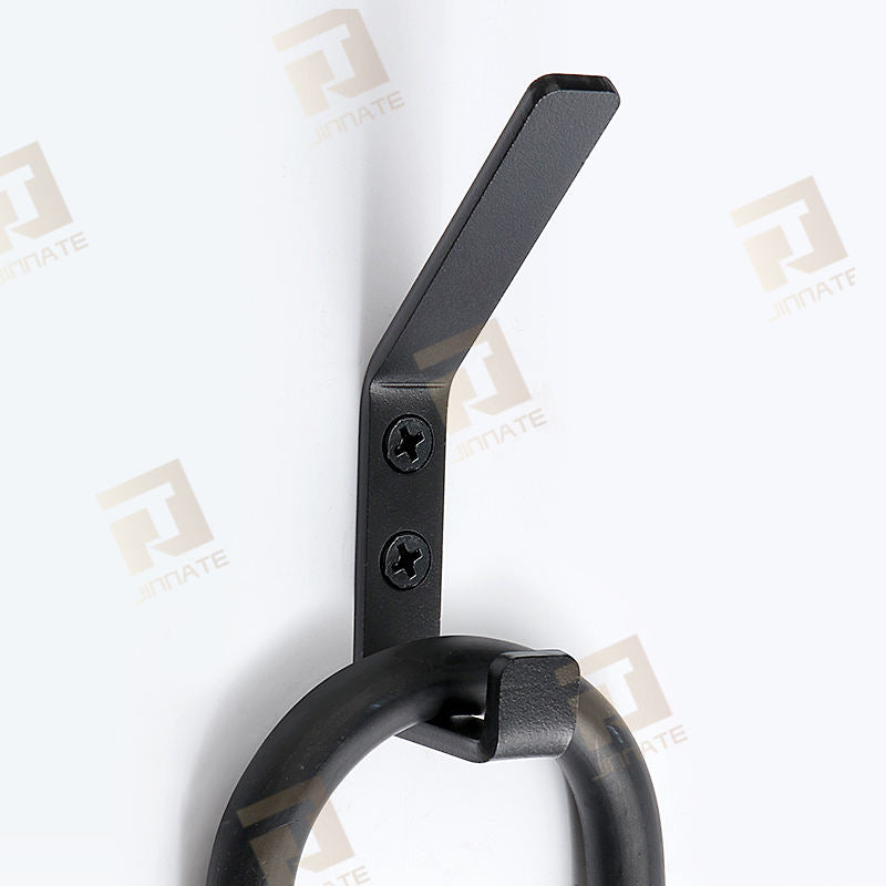 🖤 Heavy-Duty Metal Wall Hooks – Modern &amp; Durable Design ⚙️