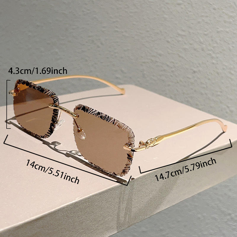 ✨ Luxury Rimless Gradient Sunglasses ✨
