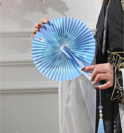 🌸 Elegant Folding Hand Fan Set 🌸