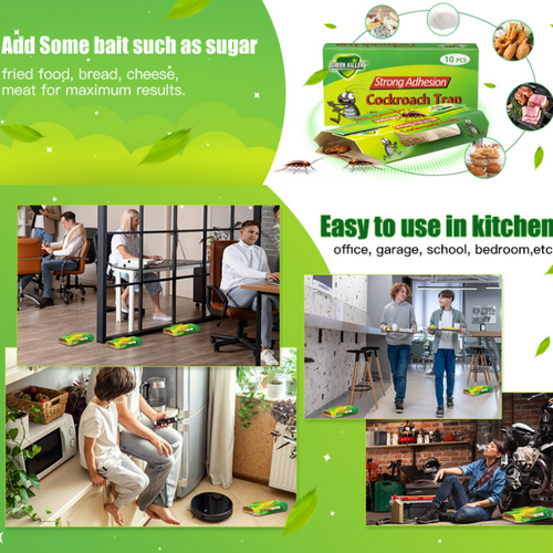Green Killer Strong Adhesion Cockroach Trap.