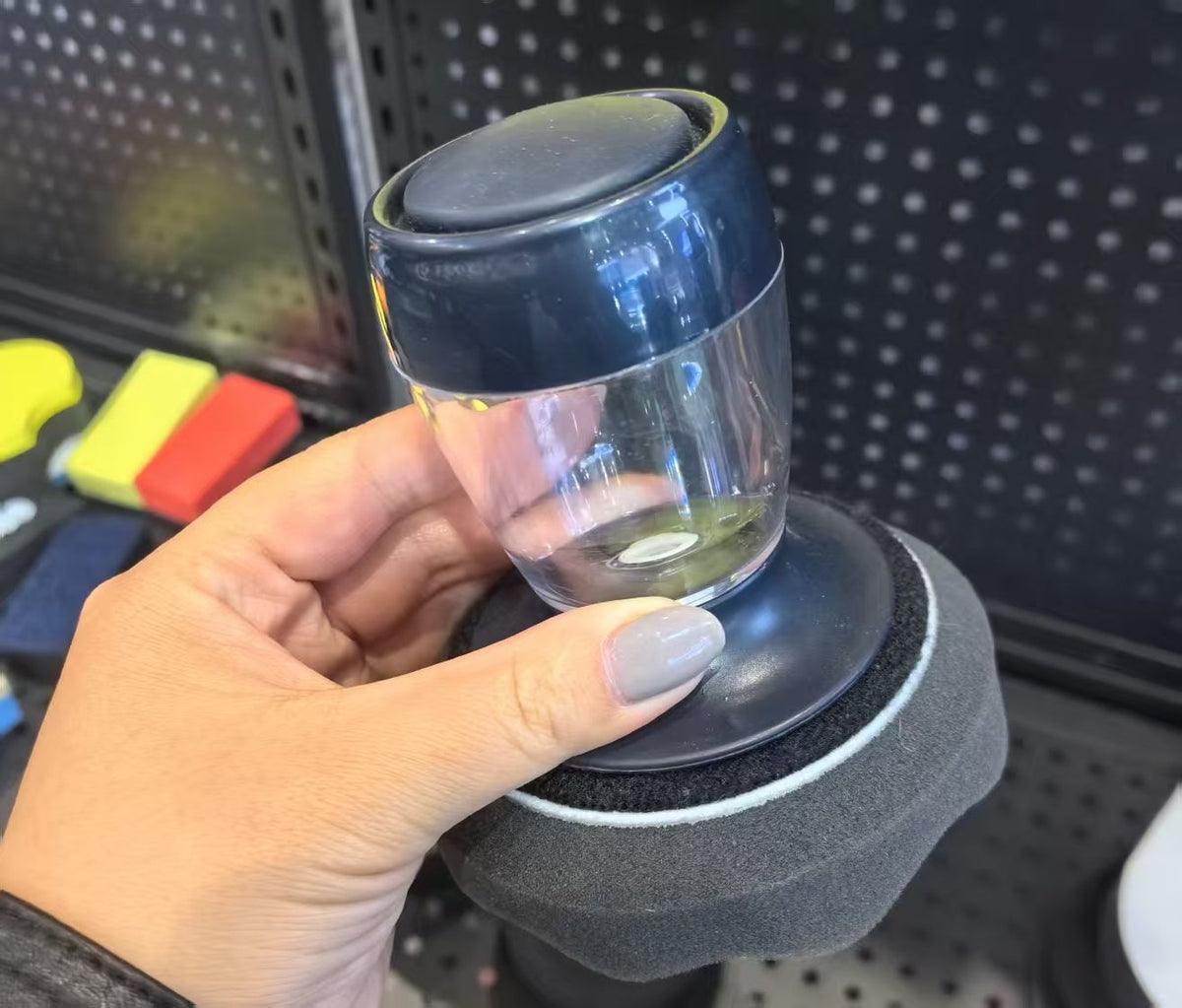 ✨ Car Wheel Cleaning Foam Brush Cup ✨