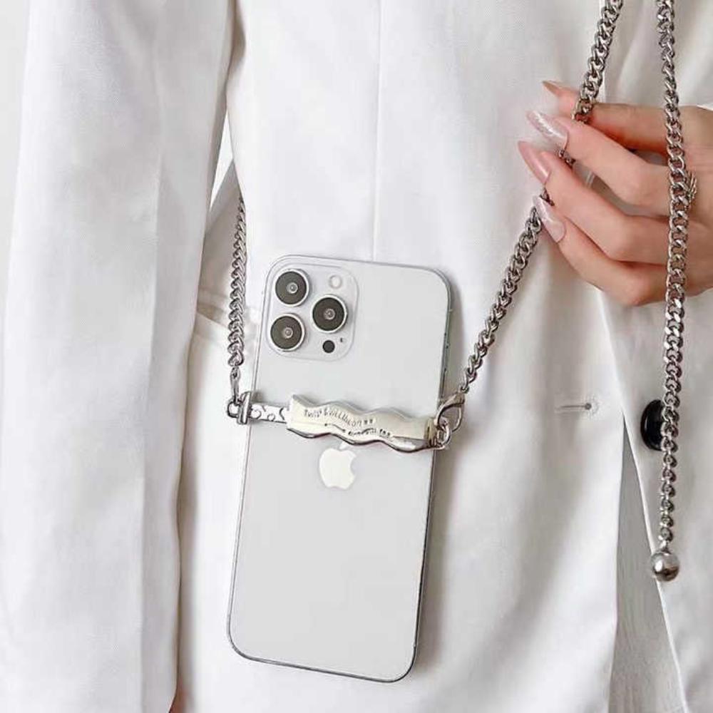 Metal Mobile Phone Crossbody Chain