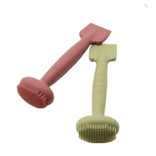 facial mask brush with double head