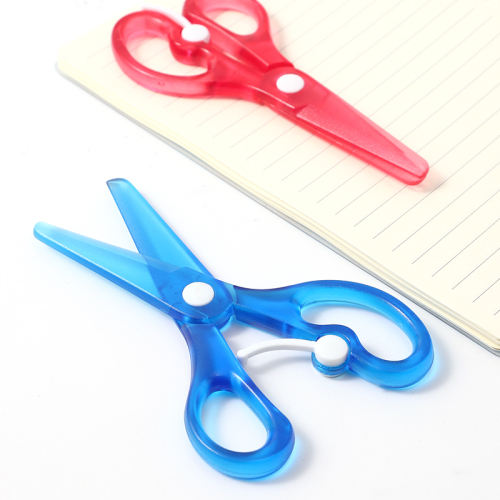 ✂️ Safety Scissors with Protective Cover – Multi-Purpose Cutting Tool