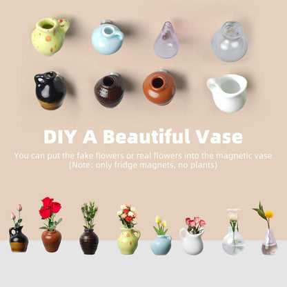 Charming Mini Magnetic Vases for Every Space!