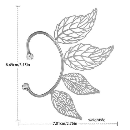 ✨ Elegant Leaf Ear Cuff / Ear Climber ✨