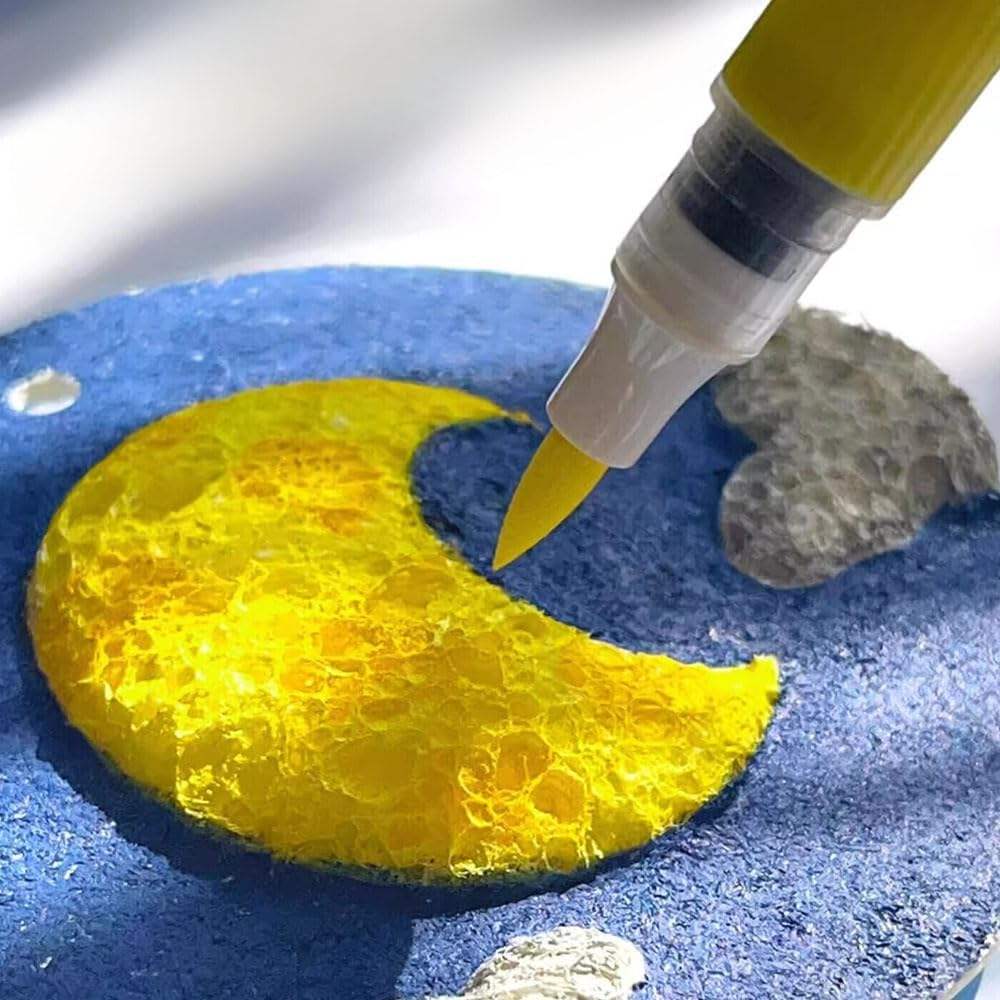 Magic Foam Texture Paper – 3D Art Craft Sheets 🎨