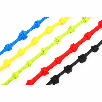Vibrant Knotted Rope Shoelaces for Sneakers – Bold Style & Secure Fit
