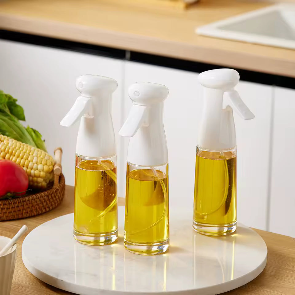 ✨ LUXA Oil Spray Bottle – Refillable Cooking Oil Dispenser
