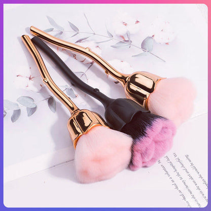 Rose Shape Soft Hair Powder Blusher🌹
