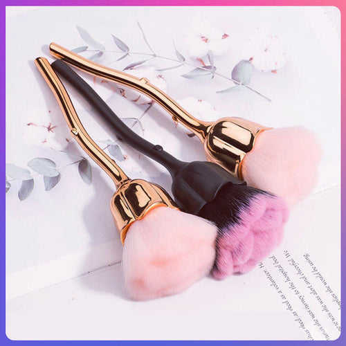 Rose Shape Soft Hair Powder Blusher🌹