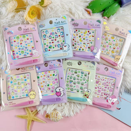 💅✨ Nail Art Stickers – Cute, Colorful &amp; Effortless Glam 🌸💖