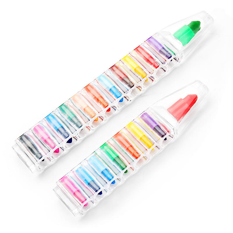 🌈 12 Colors Crayon Set 🖍️✨
